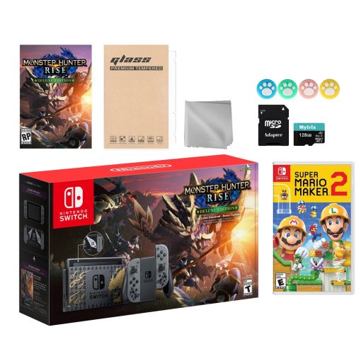 Nintendo Switch Monster Hunter Limited Console Set Plus Monster Hunter Rise Deluxe Edition - Image 7
