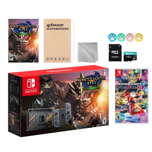 Nintendo Switch Monster Hunter Limited Console Set Plus Monster Hunter Rise Deluxe Edition - Image 9